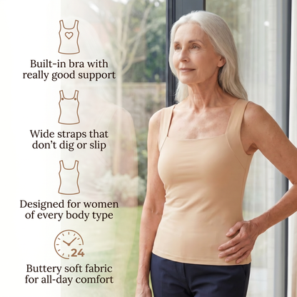 Velcy Built-In Bra Comfort Shaper Tank