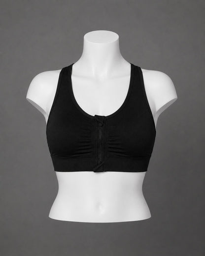 Velcy™ Front-Zip Mastectomy Comfort Bra